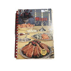 Favorite Recipes of Episcopal Churchwomen Meats w/ Seafood Poultry Cookbook 1967